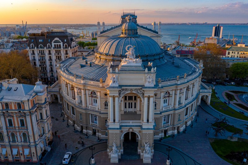 Het Nationale Opera en Ballet Theater van Odessa . (Foto: Alexey Acepovsky, Yuri Filonenko, Dmitry Moiseev | © GN Consulting Agency | Permanente url: whc.unesco.org/en/documents/196175)